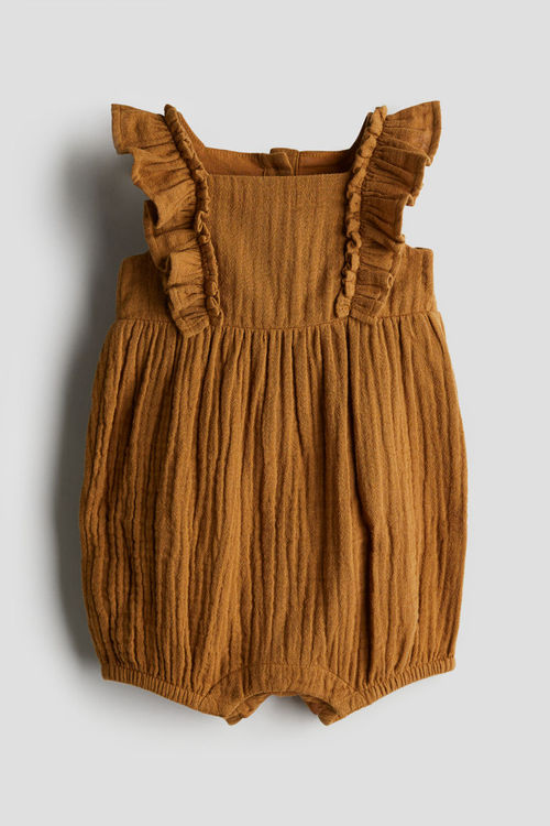 H & M - Cotton muslin romper...