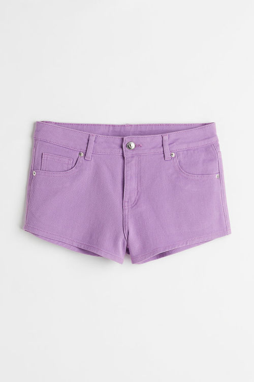 H & M - Low-waisted twill...