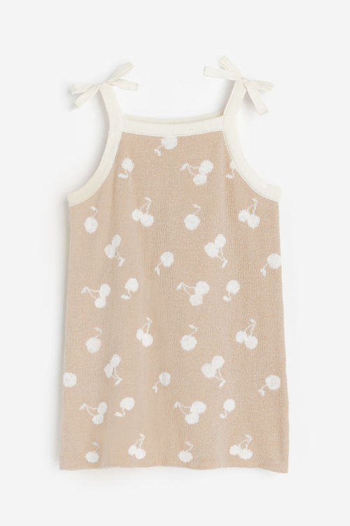 H & M - Knitted dress - Beige