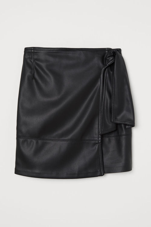 H & M - Skirt with a tie belt...