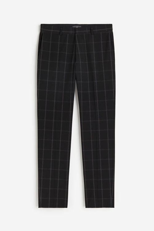 H & M - Slim Fit Trousers -...