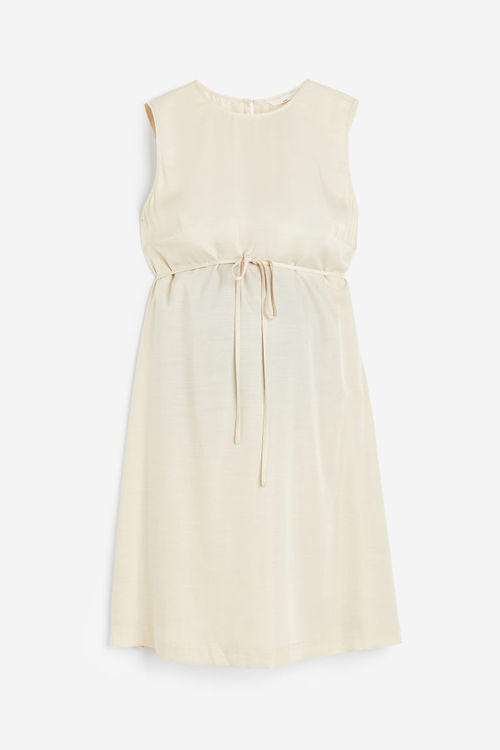 H & M - MAMA Tie-belt dress -...