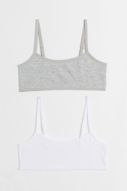 H & M - 2-pack jersey tops -...