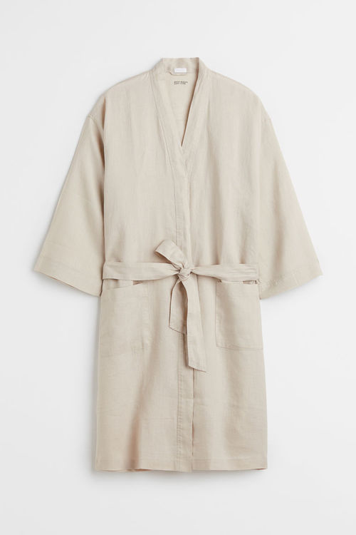 H & M - Washed linen dressing...