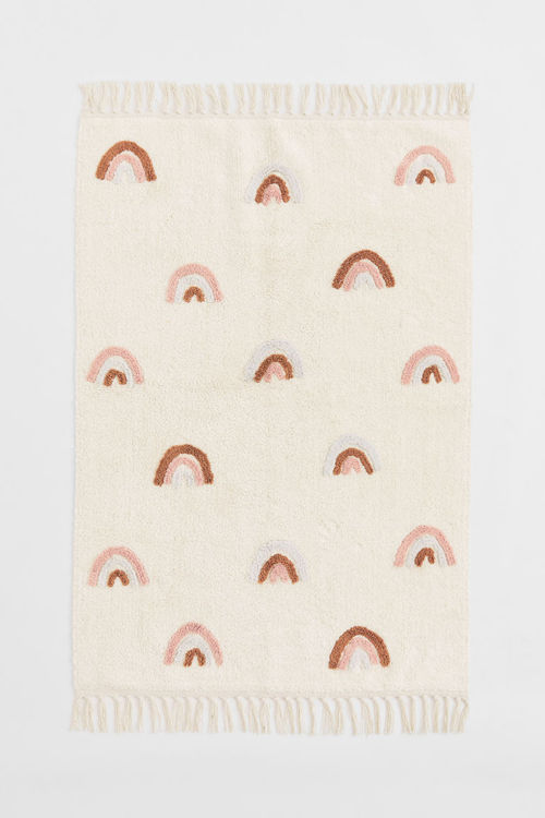 H & M - Tufted cotton rug -...