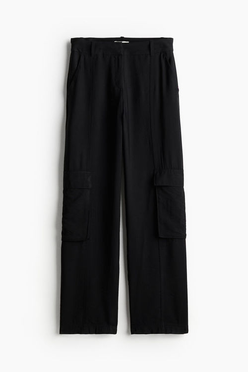 H & M - Utility trousers -...