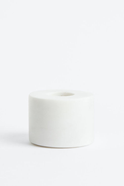 H & M - Marble candlestick -...