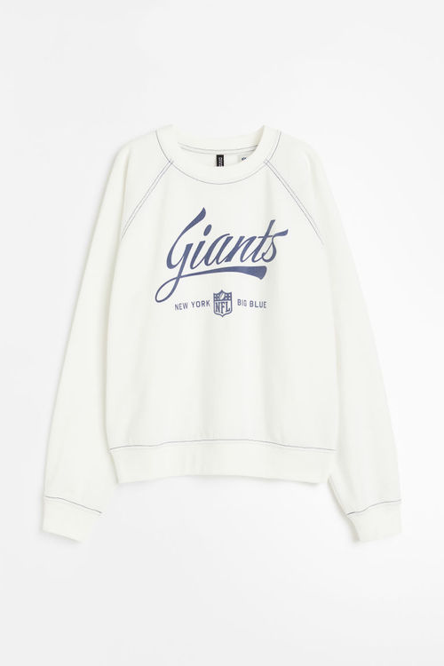 H & M - Printed sweatshirt -...