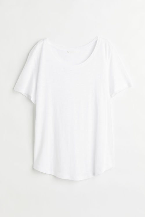 H & M - Modal-blend T-shirt -...