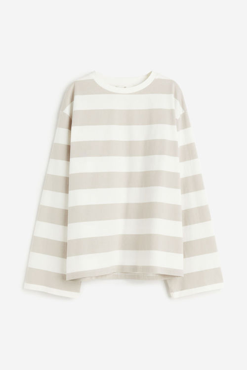 H & M - Oversized cotton top...