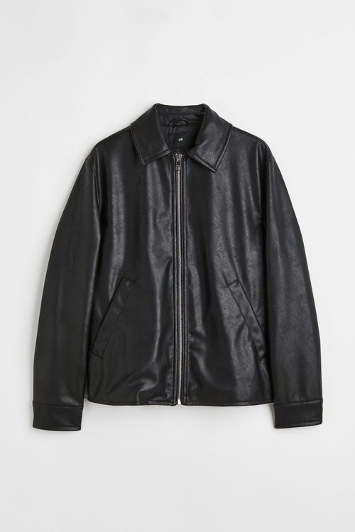 H & M - Imitation leather...