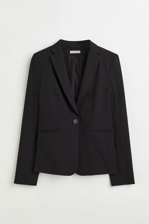 H & M - Fitted jacket - Black