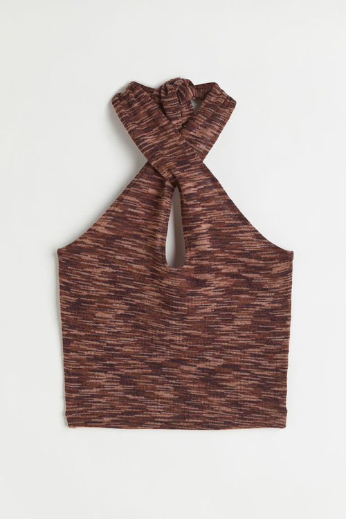 H & M - Fine-knit halterneck...