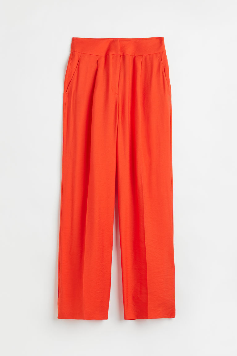 Buy Exclusive HM High Waisted Wide Leg Trousers  5 products  FASHIOLAin