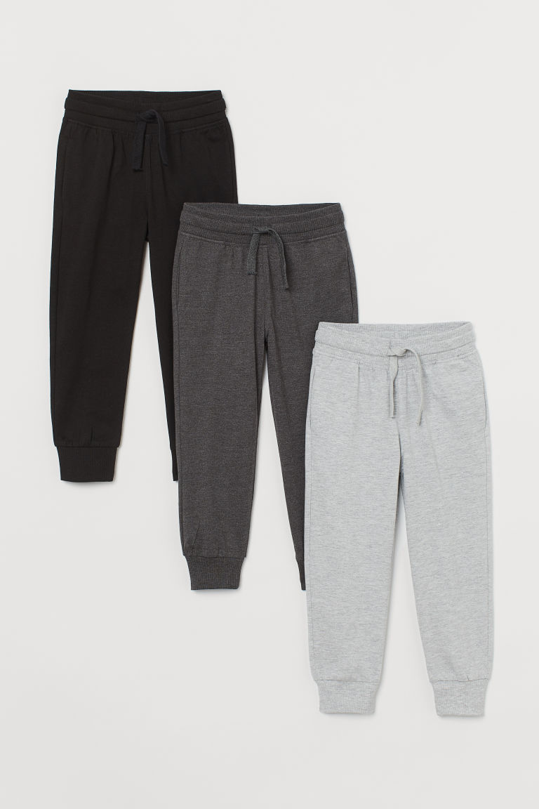black joggers h and m