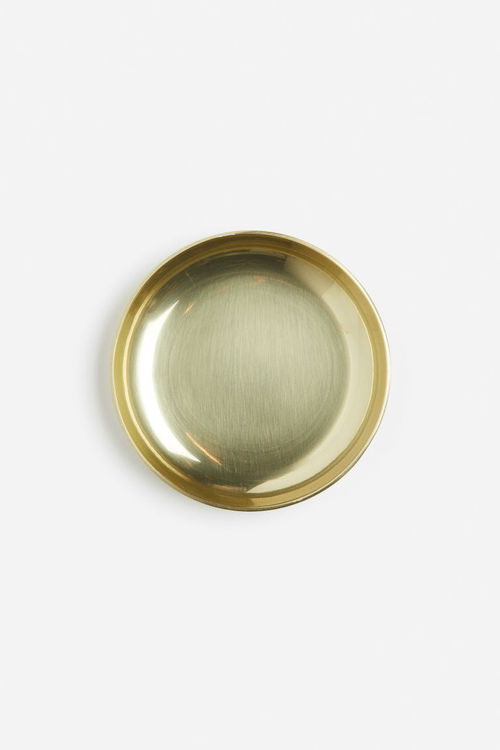 H & M - Metal mini dish - Gold