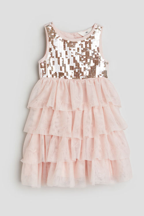 H & M - Sequined tulle dress...