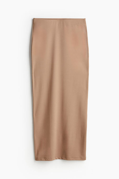 H & M - Microfibre maxi skirt...