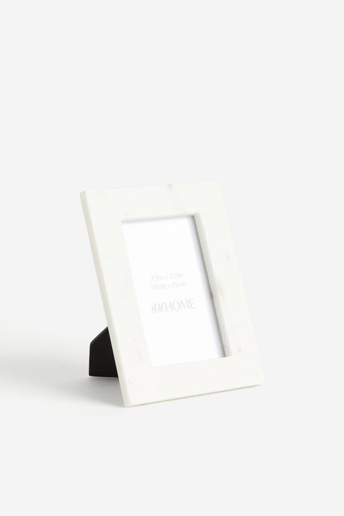 H & M - Marble photo frame -...