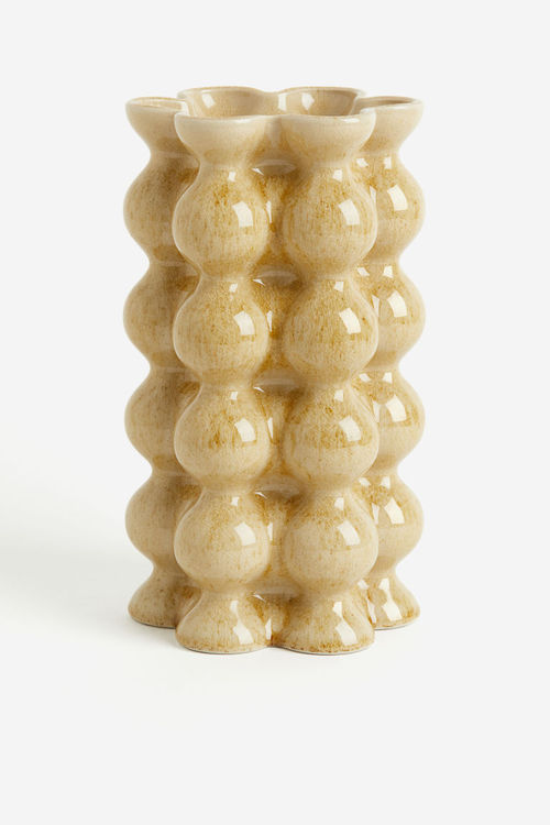 H & M - Reactive-glaze vase -...