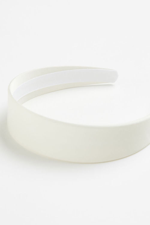 H & M - Satin Alice band -...