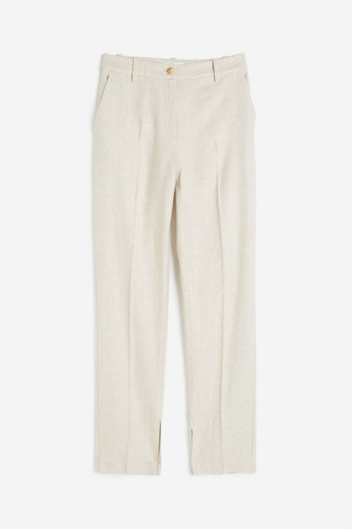 H & M - Linen-blend trousers...