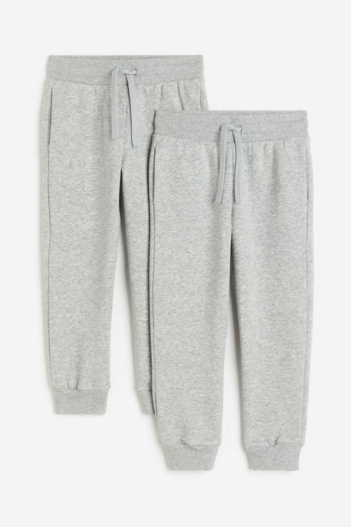 H & M - 2-pack joggers - Grey