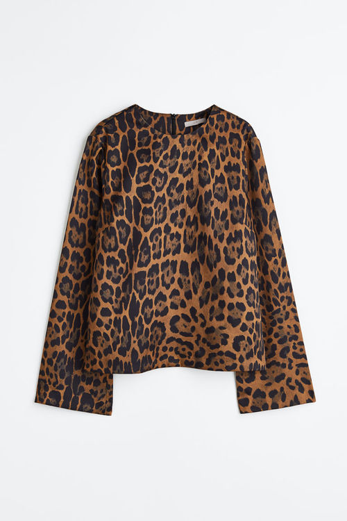 H & M - Long-sleeved blouse -...