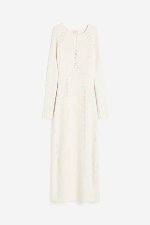 H & M - Pointelle-knit dress...