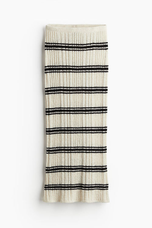 H & M - Rib-knit pencil skirt...