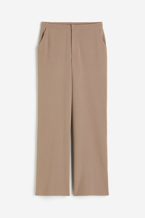 H & M - Jersey crêpe trousers...