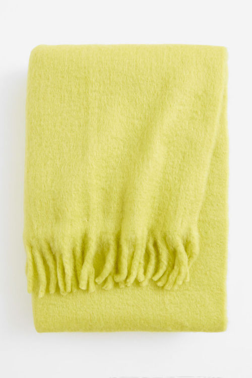 H & M - Wool-blend blanket -...