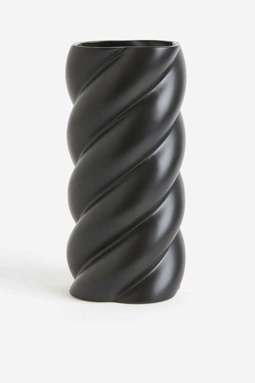 H & M - Tall stoneware vase -...