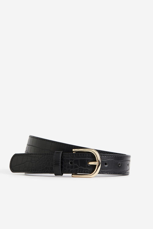 H & M - Belt - Black