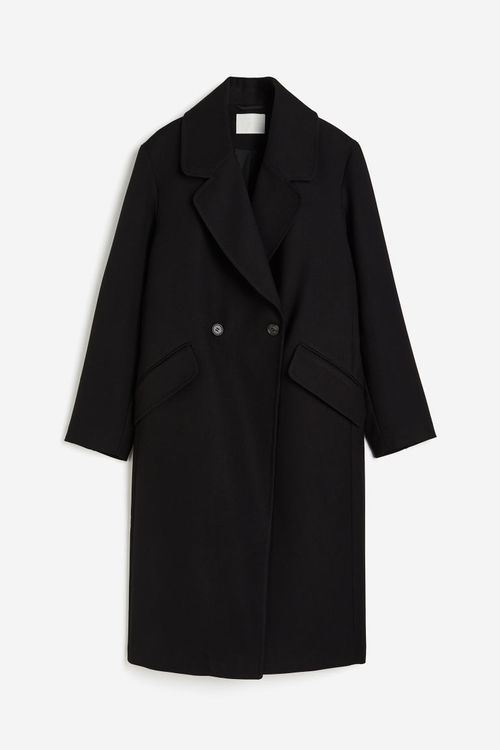 H & M - Double-breasted coat...