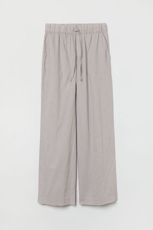 H & M - Linen-blend pyjama...