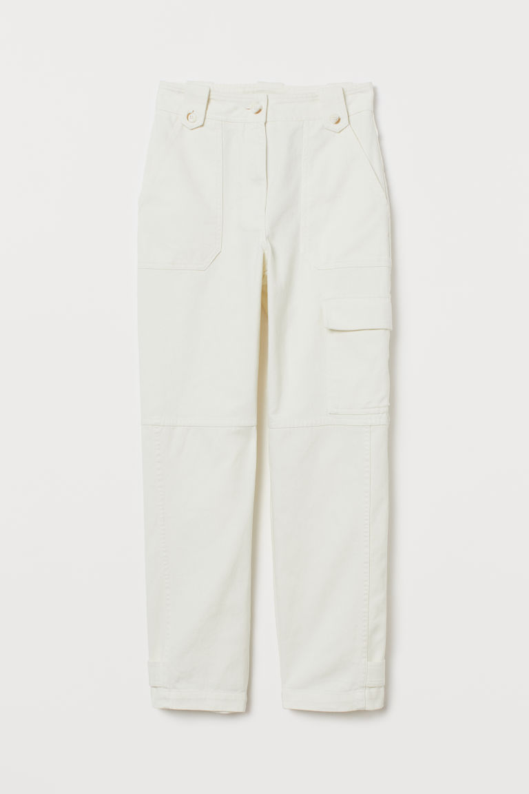 h and m cargo trousers
