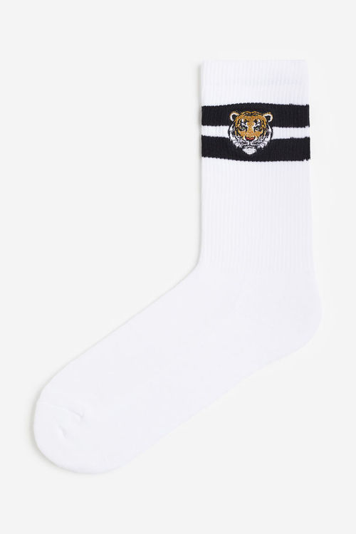 H & M - Socks - White