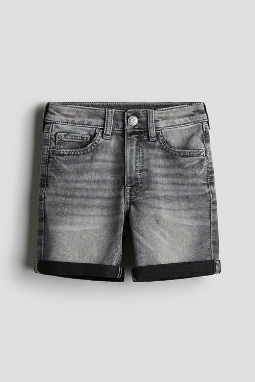 H & M - Denim shorts - Grey