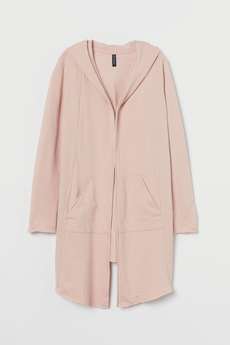 h and m hooded cardigan