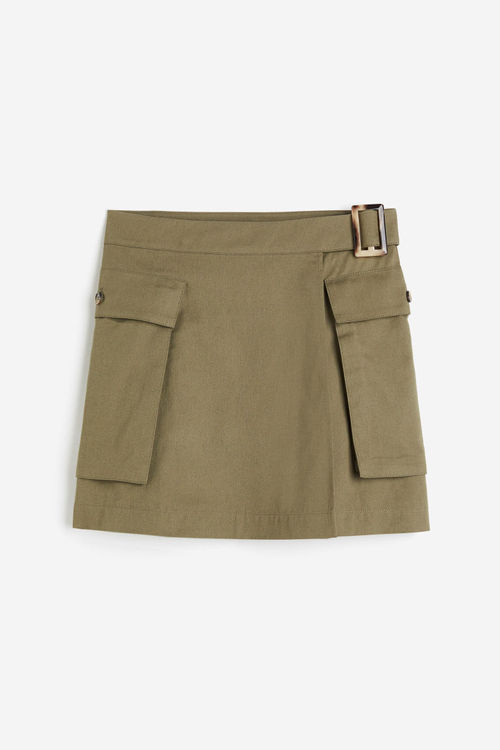 H & M - Cotton utility skirt...