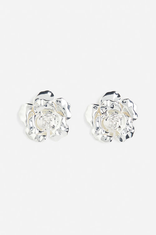 H & M - Rose-shaped stud...