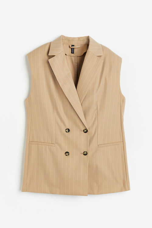 H & M - Sleeveless blazer -...