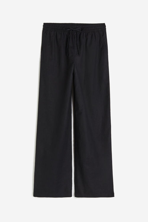 H & M - Linen-blend trousers...