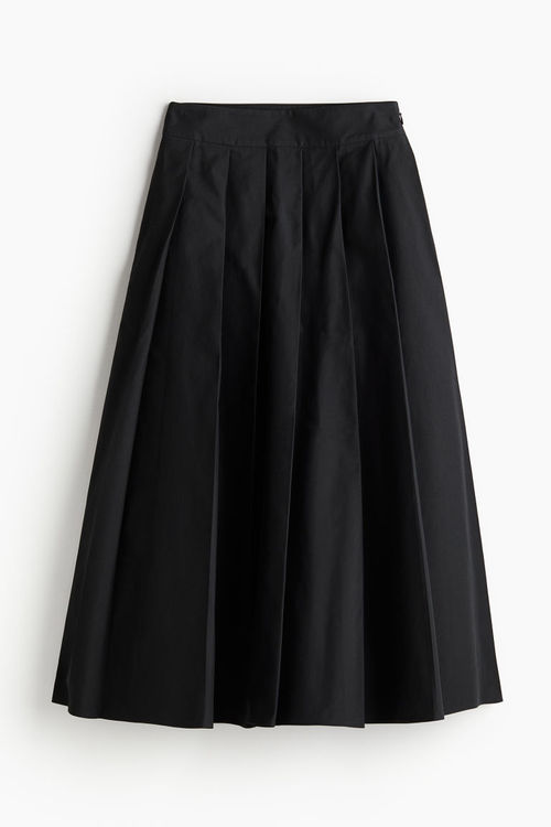 H & M - Pleated A-line skirt...