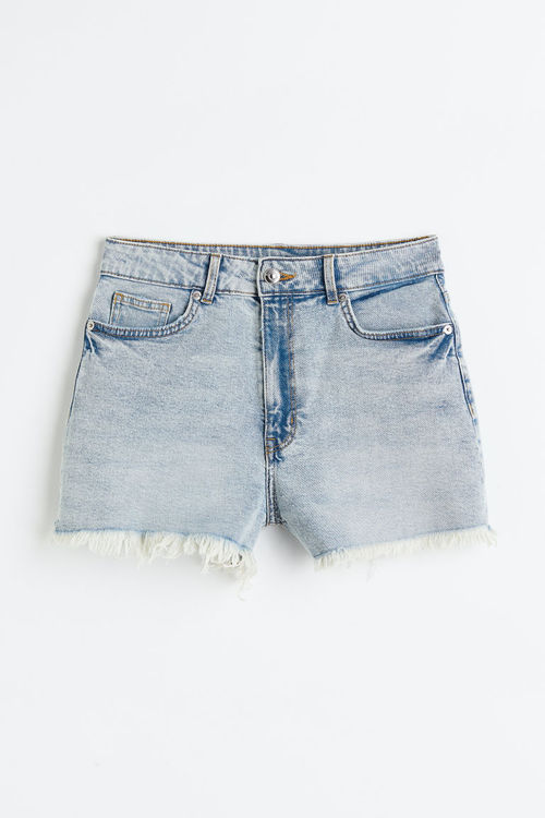 H & M - High-waisted denim...