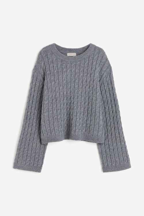 H & M - Cable-knit jumper -...