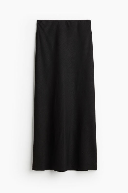 H & M - Maxi skirt - Black