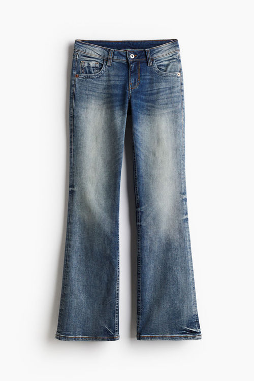 H & M - Flared Low Jeans -...