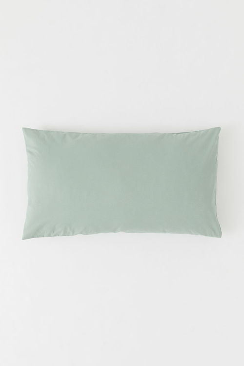 H & M - Cotton pillowcase - Green